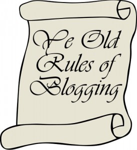 The Rules of Blogging